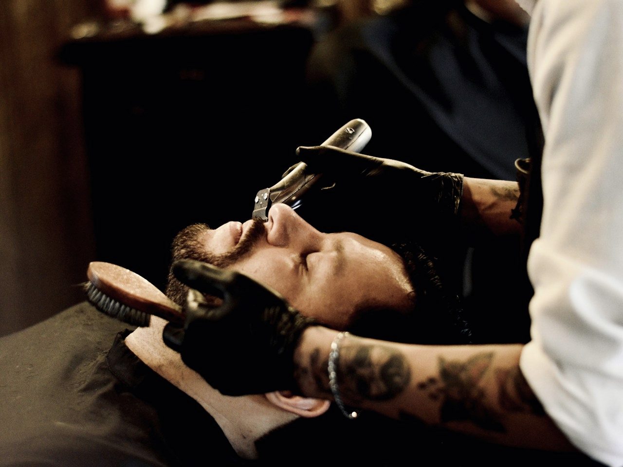 Hot Towel Shave at Kenny's Barbering Co.